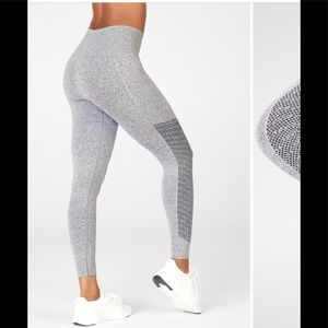 Fabletics Sync High Waisted Perforated 7/8 Legging